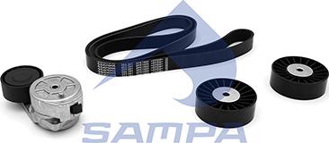 Sampa 040.721 - Поликлиновый ременный комплект autodif.ru