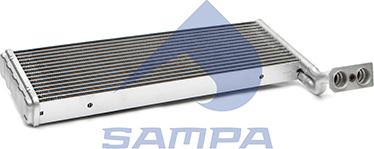 Sampa 042.447 - Теплообменник, отопление салона autodif.ru