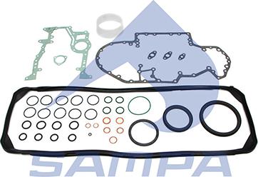 Sampa 050.623 - Комплект прокладок, блок-картер двигателя autodif.ru