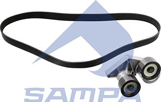 Sampa 050.724 - Поликлиновый ременный комплект autodif.ru