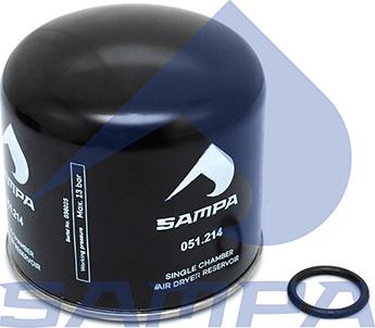 Sampa 051.214 - Патрон осушителя воздуха, пневматическая система autodif.ru