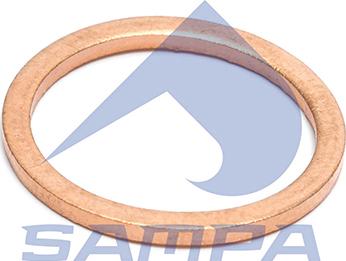 Sampa 061.401 - Прокладка, крышка картера (блок-картер двигателя) autodif.ru