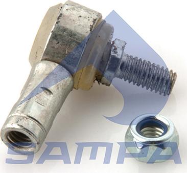 Sampa 080.075 - наконечник тяги КПП! левый (уровня пола кабины) L36 M6x1\ RVI autodif.ru