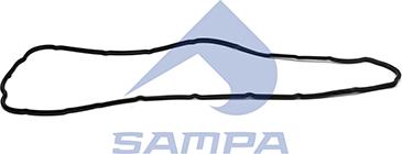 Sampa 034.271 - Прокладка картера ДВС D9A, D11, dXi11, полимерный материал autodif.ru