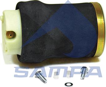 Sampa 030.338 - Баллон пневматической рессоры, крепление кабины autodif.ru