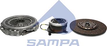 Sampa 030.766 - Комплект сцепления autodif.ru