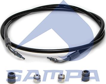 Sampa 031.127 - Шлангопровод, опрокидывающее устройство кабины водителя autodif.ru