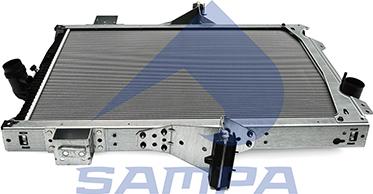 Sampa 038.055 - Радиатор, охлаждение двигателя autodif.ru