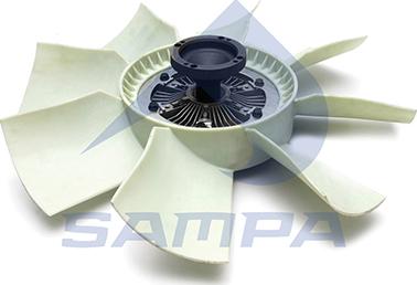 Sampa 033.151 - Вентилятор, охлаждение двигателя autodif.ru
