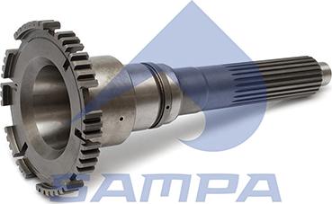 Sampa 033.118 - Входной вал привода, ступенчатая коробка передач autodif.ru
