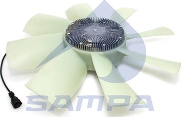 Sampa 032.088 - Вентилятор, охлаждение двигателя autodif.ru