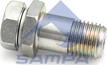 Sampa 021.375 - Клапан препускной ТНВД MB, MAN (аналог BOSCH 1417413000) (Sampa) autodif.ru