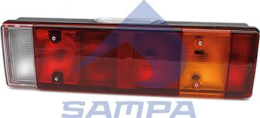 Sampa 023402 - Рассеиватель, задний фонарь autodif.ru