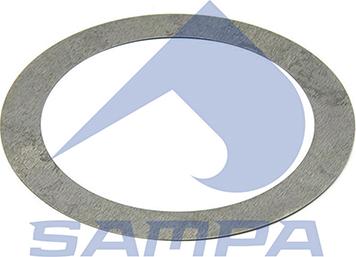 Sampa 105.178 - SA105.178_шайба шкворня! поворотного кулака 0.25 mm- Scania autodif.ru