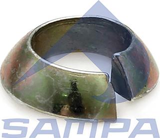 Sampa 107.112 - Шайба BPW MERCEDES конус-гровер шпильки колеса (14.5х26х6.5мм) SAMPA autodif.ru
