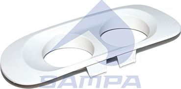 Sampa 1850 0143 - 18500143 Рамка противотуманной фары, правая DAF XF/105 1850 0143 autodif.ru