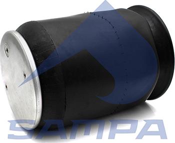 Sampa SP 557308-KP - Пневморессора (пластиковый стакан) (2 шп. M12,1 отв.штуц. M22х1.5мм) autodif.ru