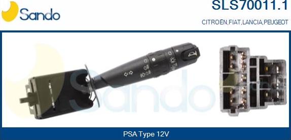 Sando SLS70011.1 - Выключатель на рулевой колонке autodif.ru