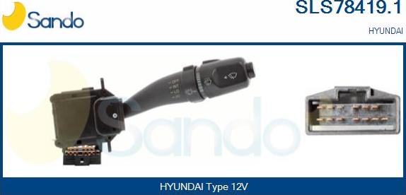 Sando SLS78419.1 - Выключатель на рулевой колонке autodif.ru