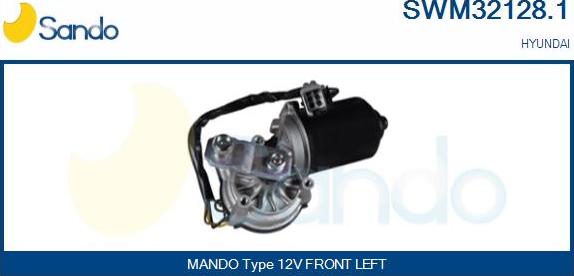Sando SWM32128.1 - Двигатель стеклоочистителя autodif.ru
