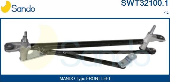 Sando SWT32100.1 - Система тяг и рычагов привода стеклоочистителя autodif.ru