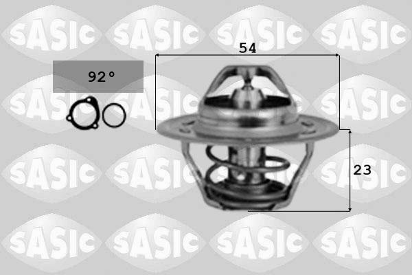 Sasic 9000065 - Термостат охлаждающей жидкости / корпус autodif.ru