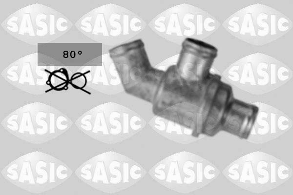 Sasic 9000084 - Термостат охлаждающей жидкости / корпус autodif.ru