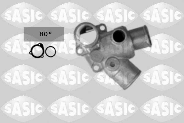 Sasic 9000147 - Термостат охлаждающей жидкости / корпус autodif.ru