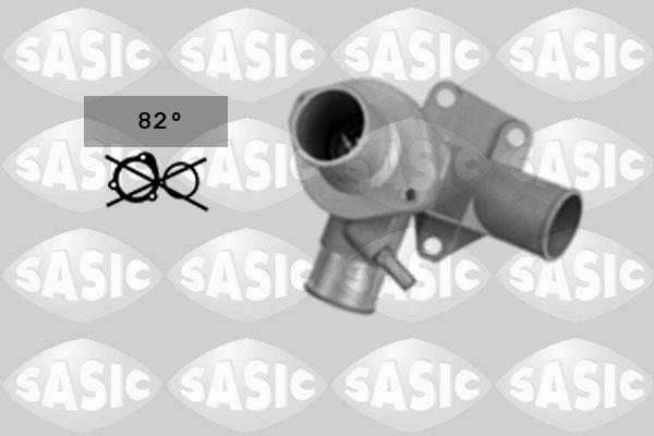 Sasic 9000134 - Термостат охлаждающей жидкости / корпус autodif.ru