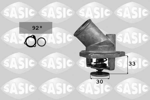 Sasic 9000396 - Термостат охлаждающей жидкости / корпус autodif.ru