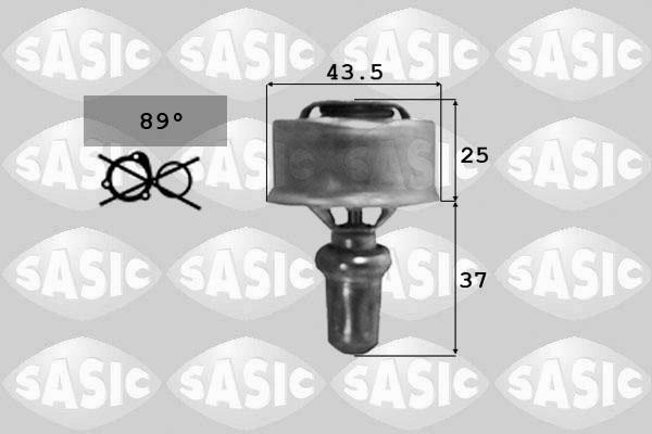 Sasic 9000392 - Термостат охлаждающей жидкости / корпус autodif.ru