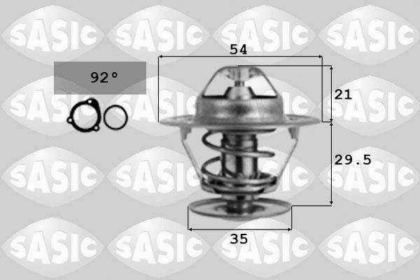 Sasic 9000388 - Термостат охлаждающей жидкости / корпус autodif.ru