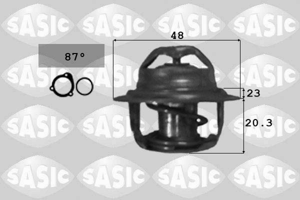Sasic 9000294 - Термостат охлаждающей жидкости / корпус autodif.ru