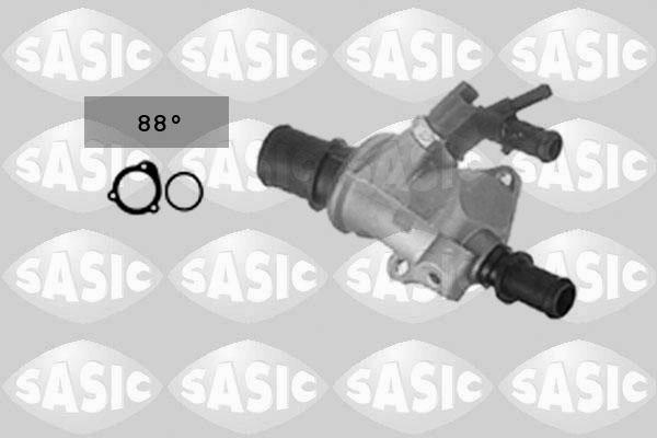 Sasic 9000711 - Термостат охлаждающей жидкости / корпус autodif.ru