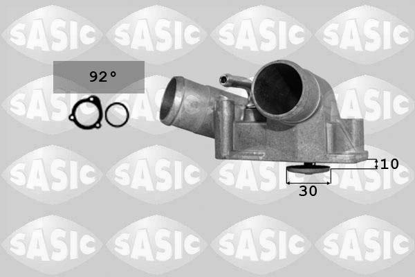 Sasic 9000731 - Термостат охлаждающей жидкости / корпус autodif.ru