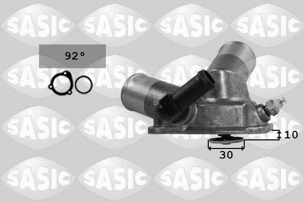 Sasic 9000729 - Термостат охлаждающей жидкости / корпус autodif.ru