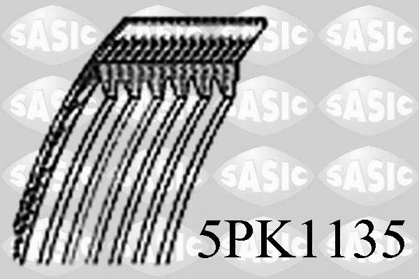 Sasic 5PK1135 - Поликлиновой ремень autodif.ru