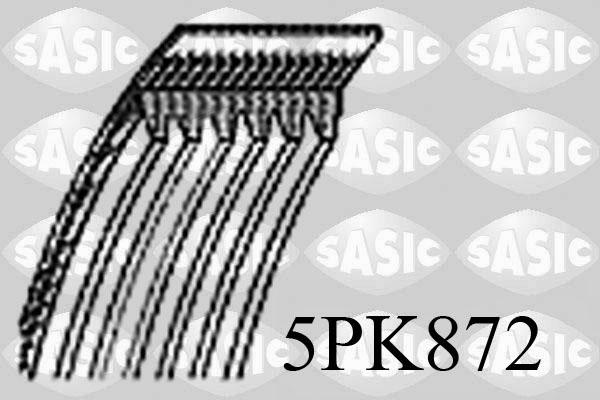 Sasic 5PK872 - Поликлиновой ремень autodif.ru