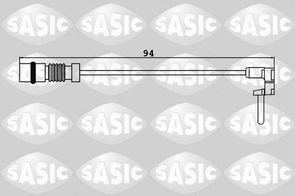 Sasic 6236015 - Сигнализатор, износ тормозных колодок autodif.ru