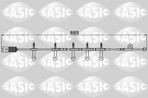 Sasic 6236034 - Сигнализатор, износ тормозных колодок autodif.ru