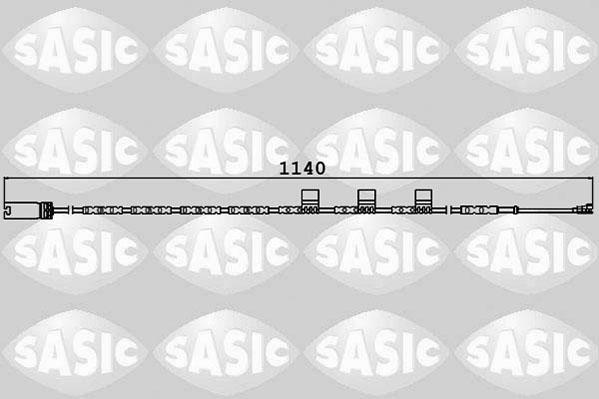 Sasic 6236025 - Сигнализатор, износ тормозных колодок autodif.ru