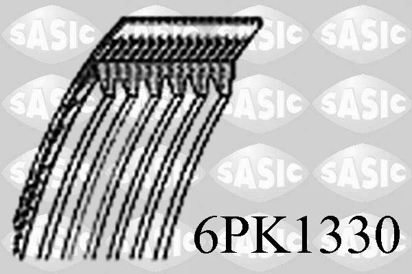 Sasic 6PK1330 - Поликлиновой ремень autodif.ru