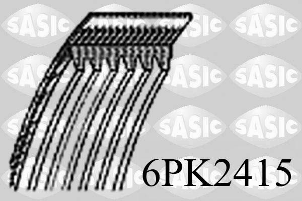 Sasic 6PK2415 - Поликлиновой ремень autodif.ru