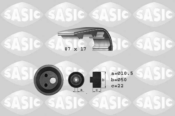 Sasic 1754006 - Комплект зубчатого ремня ГРМ autodif.ru