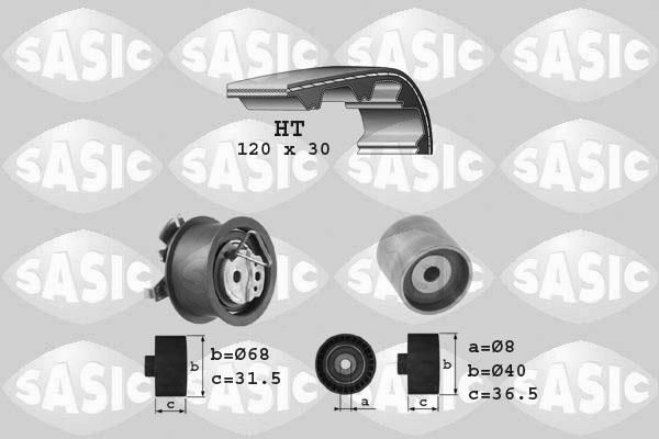 Sasic 1756003 - Комплект зубчатого ремня ГРМ autodif.ru