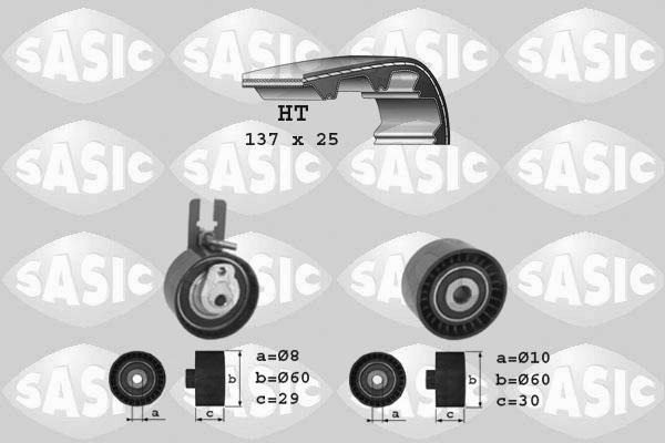 Sasic 1750019 - Комплект зубчатого ремня ГРМ autodif.ru