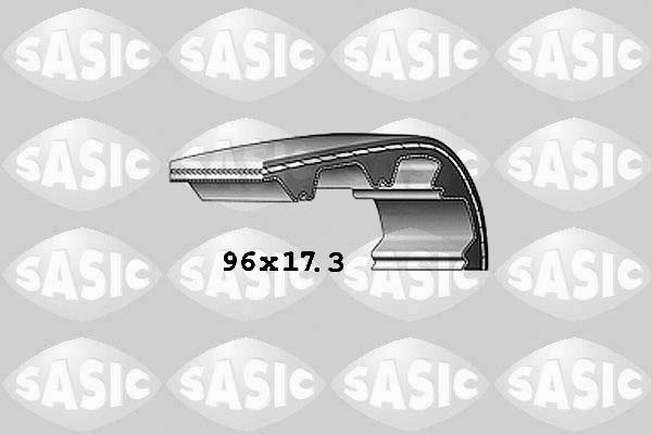 Sasic 1764021 - Зубчатый ремень ГРМ autodif.ru