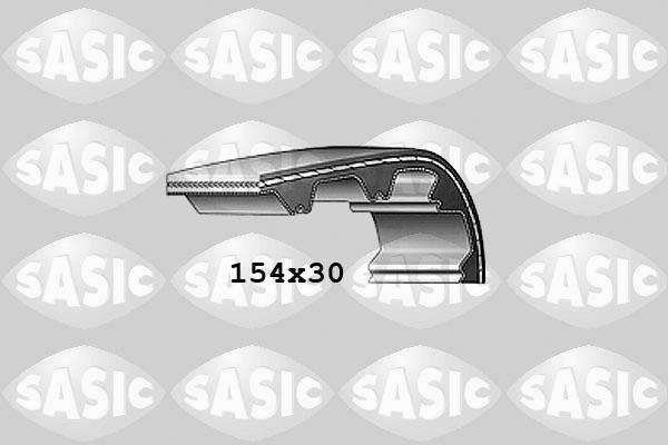 Sasic 1760025 - Зубчатый ремень ГРМ autodif.ru