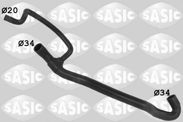 Sasic 3406345 - патрубок системы охлаждения!\Opel Vectra B 2.2dti autodif.ru