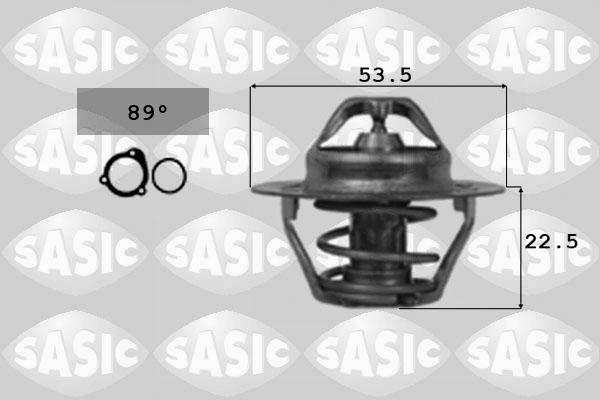 Sasic 3304009 - Термостат охлаждающей жидкости / корпус autodif.ru